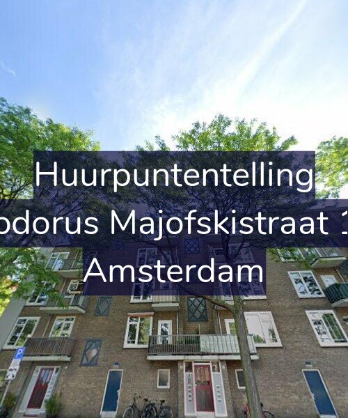 Foto gevel Huurpuntentelling voor Theodorus Majofskistraat 19-3, Amsterdam