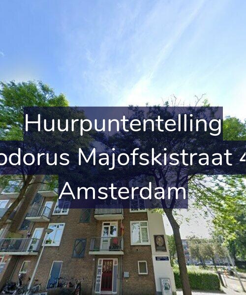 Foto gevel Huurpuntentelling voor Theodorus Majofskistraat 47-2, Amsterdam