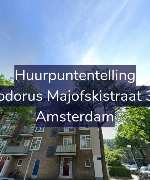 Foto gevel Huurpuntentelling voor Theodorus Majofskistraat 31-3, Amsterdam