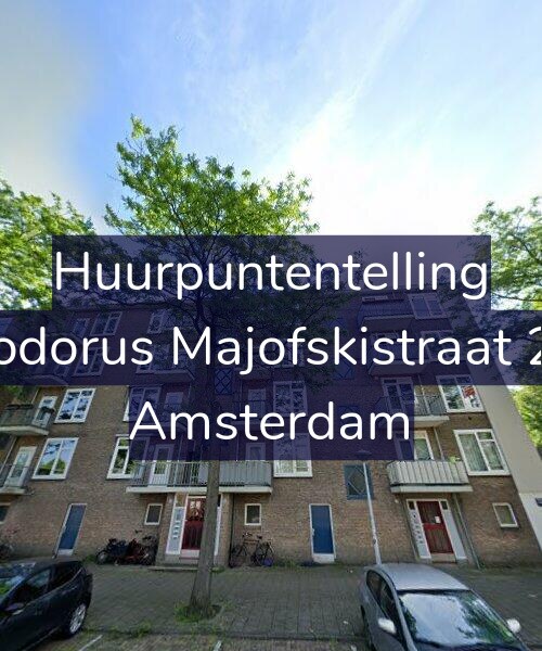 Foto gevel Huurpuntentelling voor Theodorus Majofskistraat 29-1, Amsterdam