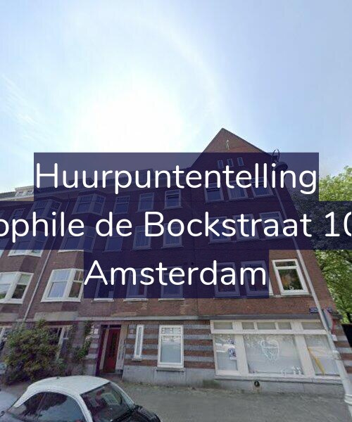 Foto gevel Huurpuntentelling voor Theophile de Bockstraat 101-1, Amsterdam