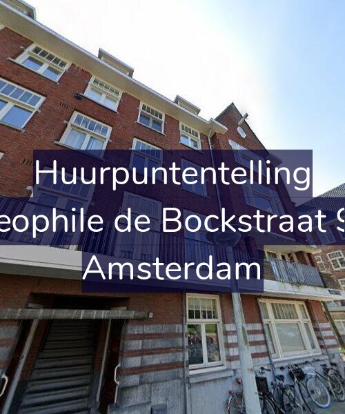 Foto gevel Huurpuntentelling voor Theophile de Bockstraat 9-1, Amsterdam