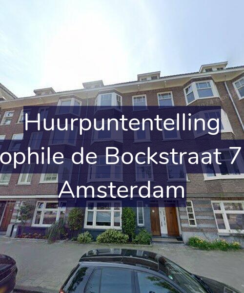 Foto gevel Huurpuntentelling voor Theophile de Bockstraat 75-H, Amsterdam