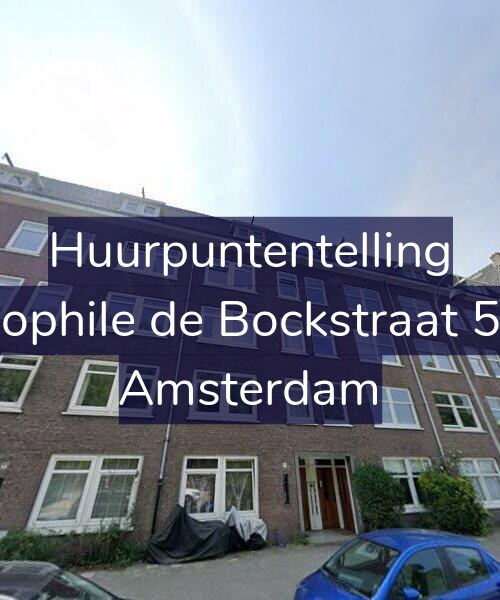Foto gevel Huurpuntentelling voor Theophile de Bockstraat 57-1, Amsterdam