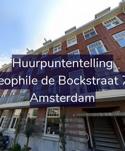 Foto gevel Huurpuntentelling voor Theophile de Bockstraat 7-1, Amsterdam
