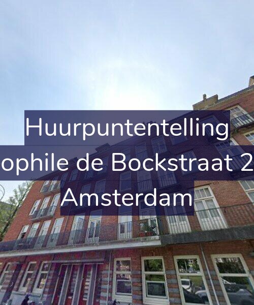 Foto gevel Huurpuntentelling voor Theophile de Bockstraat 29-3, Amsterdam