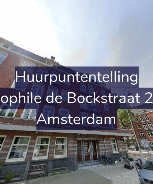 Foto gevel Huurpuntentelling voor Theophile de Bockstraat 21-1, Amsterdam