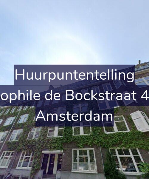 Foto gevel Huurpuntentelling voor Theophile de Bockstraat 45-2, Amsterdam