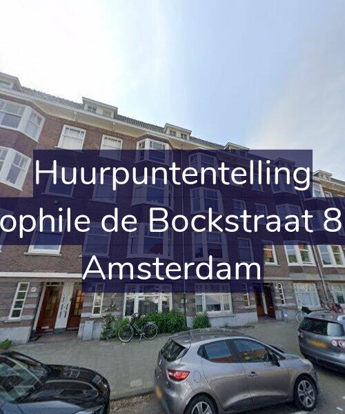 Foto gevel Huurpuntentelling voor Theophile de Bockstraat 89-H, Amsterdam