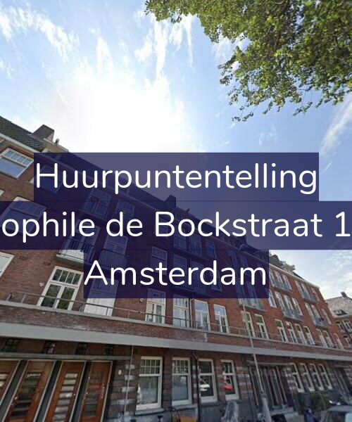Foto gevel Huurpuntentelling voor Theophile de Bockstraat 15-3, Amsterdam