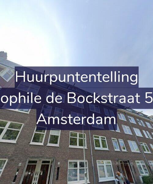 Foto gevel Huurpuntentelling voor Theophile de Bockstraat 51-3, Amsterdam
