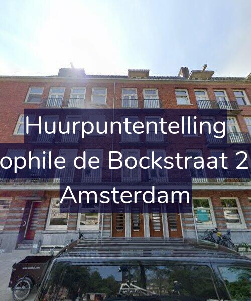 Foto gevel Huurpuntentelling voor Theophile de Bockstraat 27-H, Amsterdam
