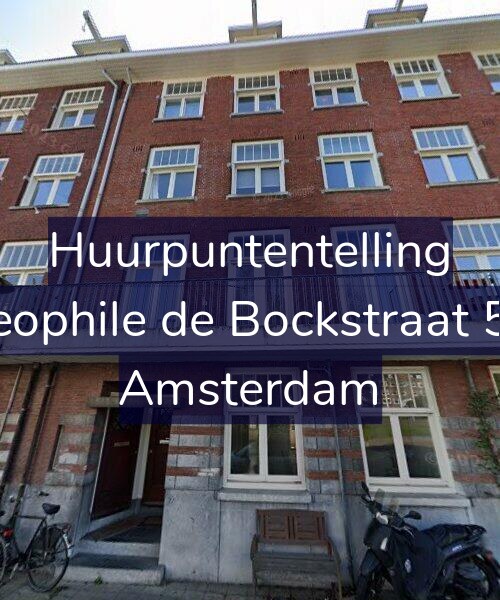Foto gevel Huurpuntentelling voor Theophile de Bockstraat 5-H, Amsterdam