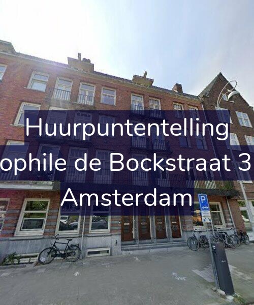 Foto gevel Huurpuntentelling voor Theophile de Bockstraat 31-H, Amsterdam