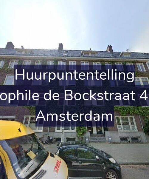 Foto gevel Huurpuntentelling voor Theophile de Bockstraat 43-H, Amsterdam