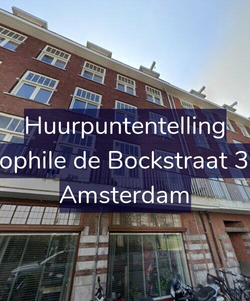 Foto gevel Huurpuntentelling voor Theophile de Bockstraat 3-A3, Amsterdam