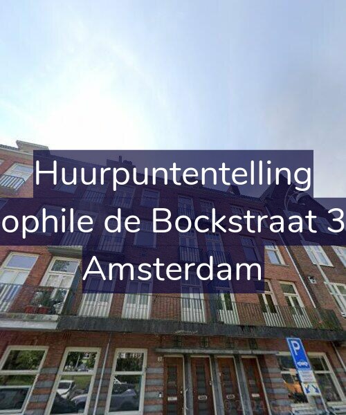 Foto gevel Huurpuntentelling voor Theophile de Bockstraat 31-2, Amsterdam