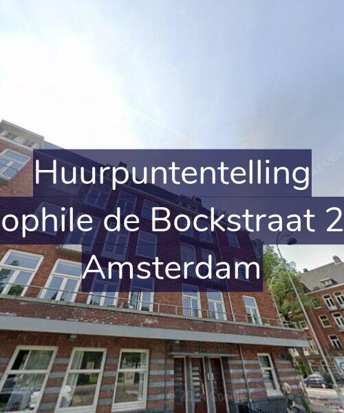Foto gevel Huurpuntentelling voor Theophile de Bockstraat 21-3, Amsterdam