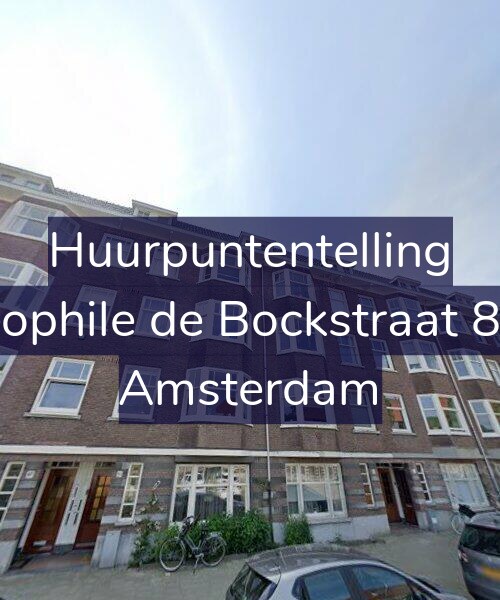 Foto gevel Huurpuntentelling voor Theophile de Bockstraat 89-1, Amsterdam