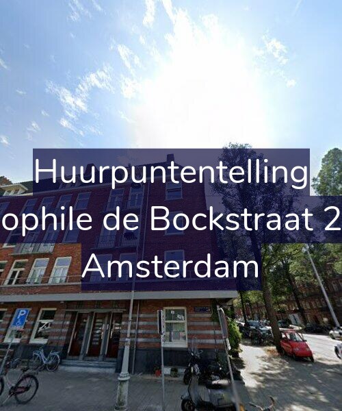 Foto gevel Huurpuntentelling voor Theophile de Bockstraat 23-1, Amsterdam