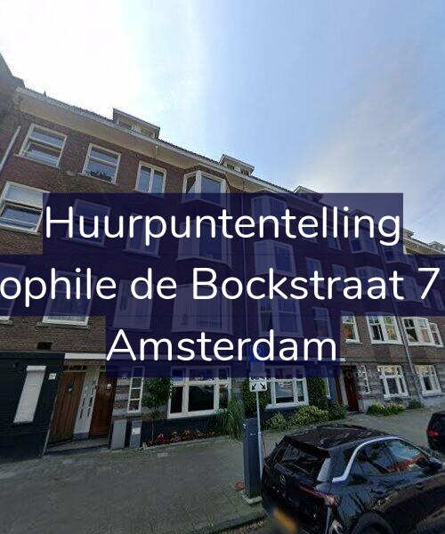 Foto gevel Huurpuntentelling voor Theophile de Bockstraat 73-H, Amsterdam