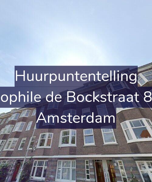 Foto gevel Huurpuntentelling voor Theophile de Bockstraat 87-2, Amsterdam