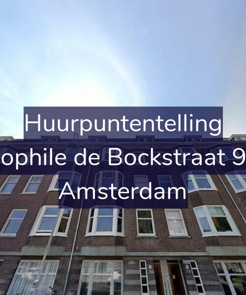 Foto gevel Huurpuntentelling voor Theophile de Bockstraat 95-3, Amsterdam
