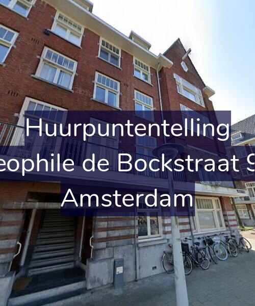 Foto gevel Huurpuntentelling voor Theophile de Bockstraat 9-H, Amsterdam