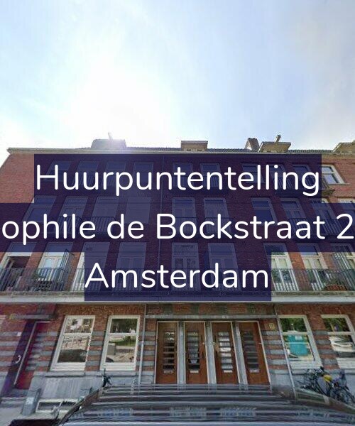 Foto gevel Huurpuntentelling voor Theophile de Bockstraat 27-1, Amsterdam