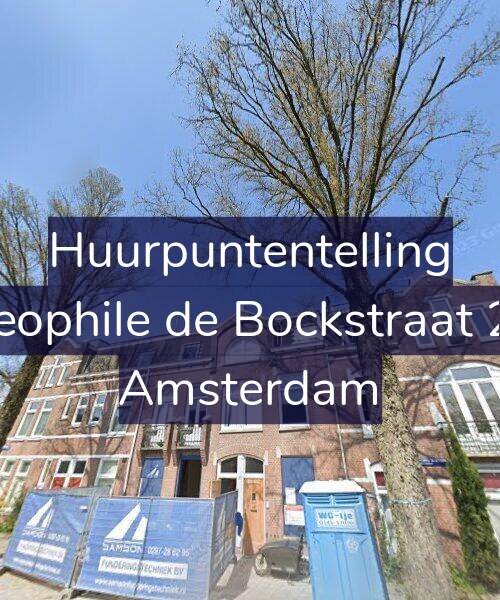 Foto gevel Huurpuntentelling voor Theophile de Bockstraat 2-1, Amsterdam
