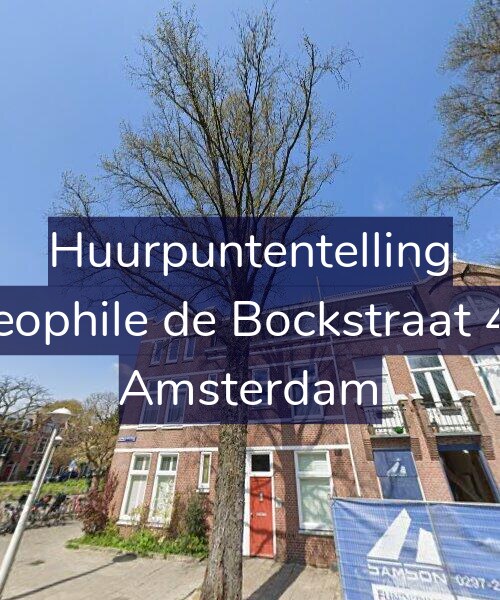 Foto gevel Huurpuntentelling voor Theophile de Bockstraat 4-B, Amsterdam