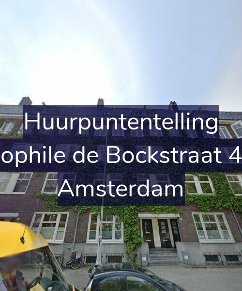 Foto gevel Huurpuntentelling voor Theophile de Bockstraat 43-1, Amsterdam