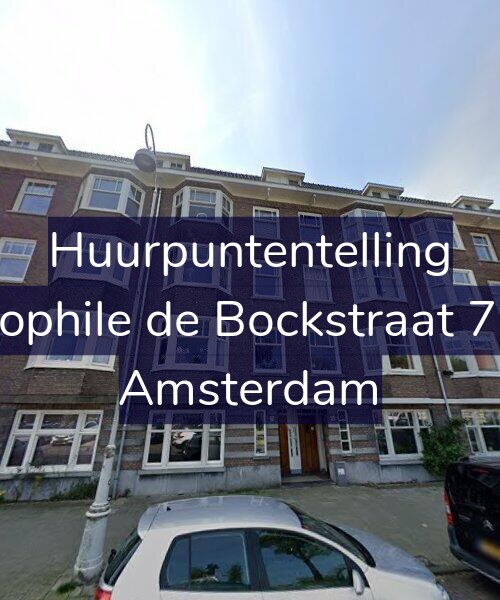 Foto gevel Huurpuntentelling voor Theophile de Bockstraat 79-H, Amsterdam
