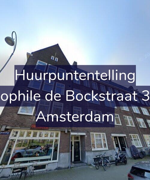 Foto gevel Huurpuntentelling voor Theophile de Bockstraat 37-2, Amsterdam