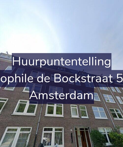 Foto gevel Huurpuntentelling voor Theophile de Bockstraat 57-3, Amsterdam