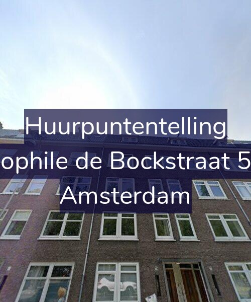 Foto gevel Huurpuntentelling voor Theophile de Bockstraat 53-2, Amsterdam