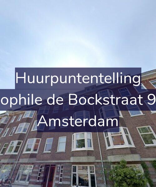 Foto gevel Huurpuntentelling voor Theophile de Bockstraat 97-3, Amsterdam
