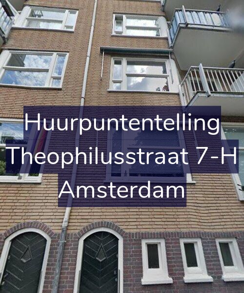 Foto gevel Huurpuntentelling voor Theophilusstraat 7-H, Amsterdam