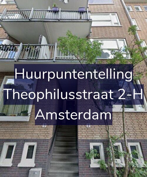 Foto gevel Huurpuntentelling voor Theophilusstraat 2-H, Amsterdam