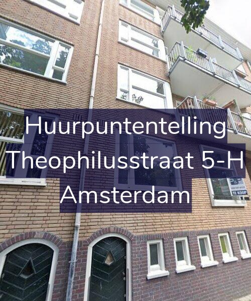 Foto gevel Huurpuntentelling voor Theophilusstraat 5-H, Amsterdam