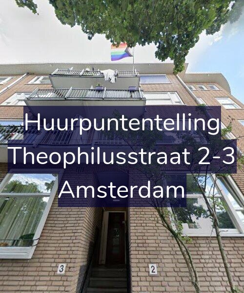 Foto gevel Huurpuntentelling voor Theophilusstraat 2-3, Amsterdam