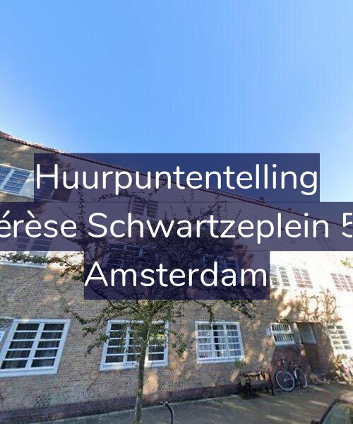 Foto gevel Huurpuntentelling voor Thérèse Schwartzeplein 5-A, Amsterdam