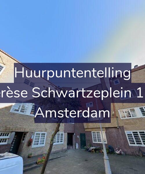 Foto gevel Huurpuntentelling voor Thérèse Schwartzeplein 13-C, Amsterdam