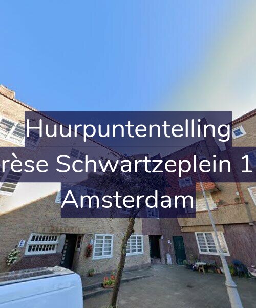 Foto gevel Huurpuntentelling voor Thérèse Schwartzeplein 13-A, Amsterdam