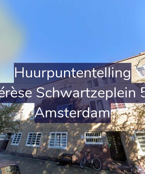 Foto gevel Huurpuntentelling voor Thérèse Schwartzeplein 5-C, Amsterdam