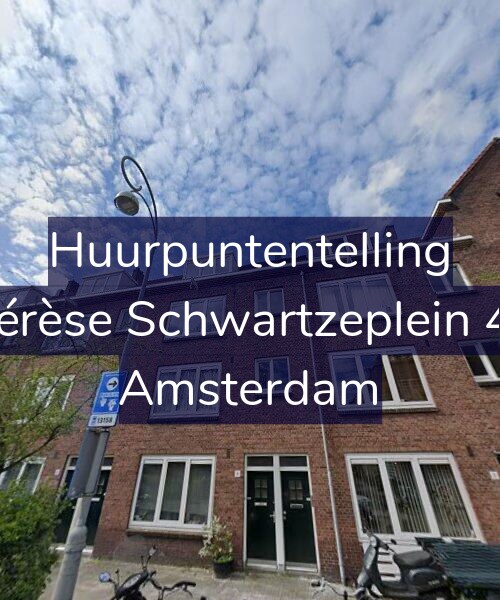 Foto gevel Huurpuntentelling voor Thérèse Schwartzeplein 4-1, Amsterdam