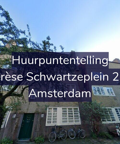 Foto gevel Huurpuntentelling voor Thérèse Schwartzeplein 23-C, Amsterdam