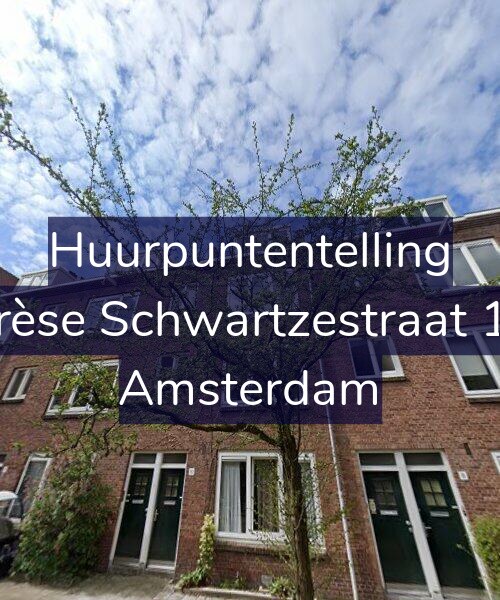 Foto gevel Huurpuntentelling voor Thérèse Schwartzestraat 10-2, Amsterdam