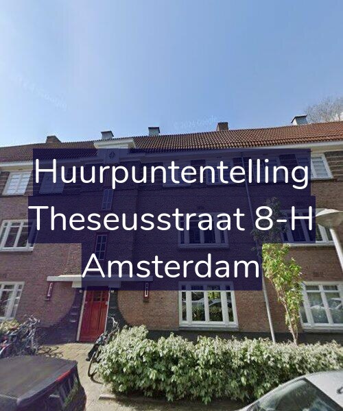 Foto gevel Huurpuntentelling voor Theseusstraat 8-H, Amsterdam