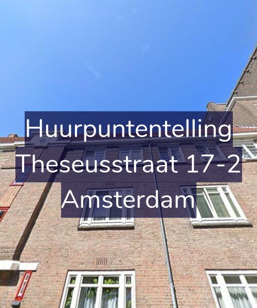 Foto gevel Huurpuntentelling voor Theseusstraat 17-2, Amsterdam